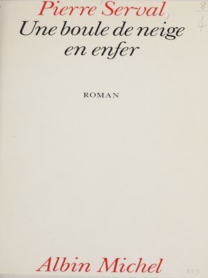 cover image of Une boule de neige en enfer
